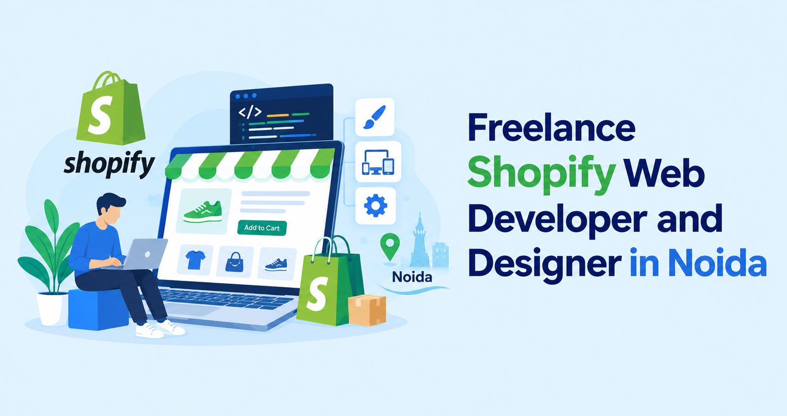 Freelance Shopify Web Developer and Designer in Noida, India