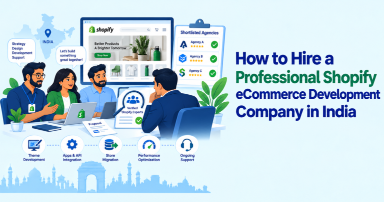 How to Hire a Professional Shopify eCommerce Development Company in India